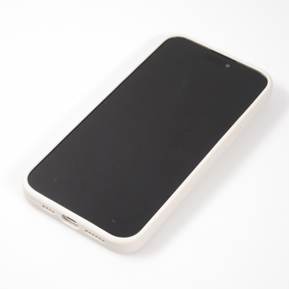 Coque iPhone 15 - Soft Touch - Sable