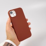 Coque iPhone 15 - Soft Touch - Terracotta