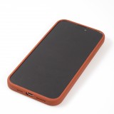 Coque iPhone 15 - Soft Touch - Terracotta