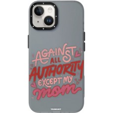 Coque iPhone 15 - Youngkit @Blushing. ginger Positive Quotes Case - Noir