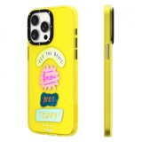 Coque iPhone 15 - Youngkit @LisadotDesign Positive Quotes Case Let the Devil know