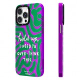 Coque iPhone 15 - Youngkit @LisadotDesign Positive Quotes Case Overthink this