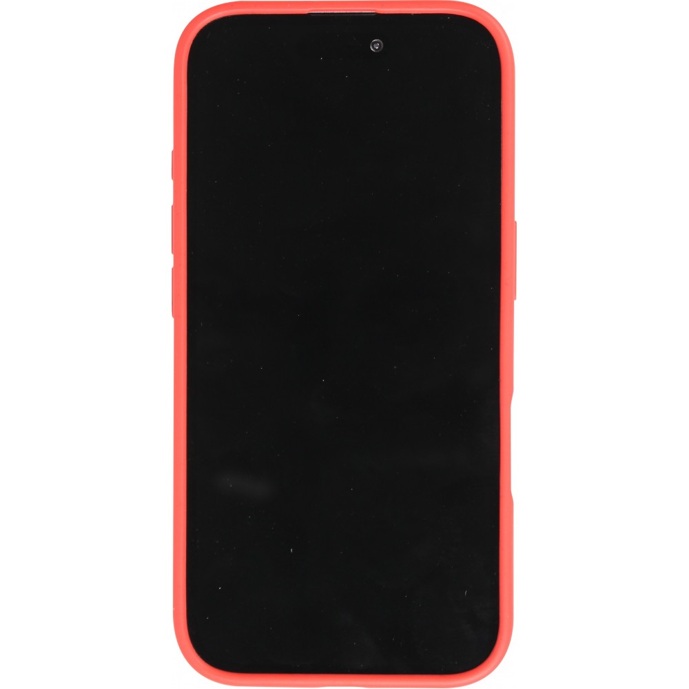 Coque iPhone 16 - Bio Eco-Friendly biodégradable écologique nature - Rouge