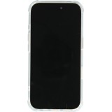 iPhone 16 Case Hülle - Gummi Transparent Gel Bumper mit extra Schutz für Ecken Antischock