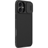 Coque iPhone 16 - Nillkin CamShield Pro Magnetic Case avec MagSafe - Noir