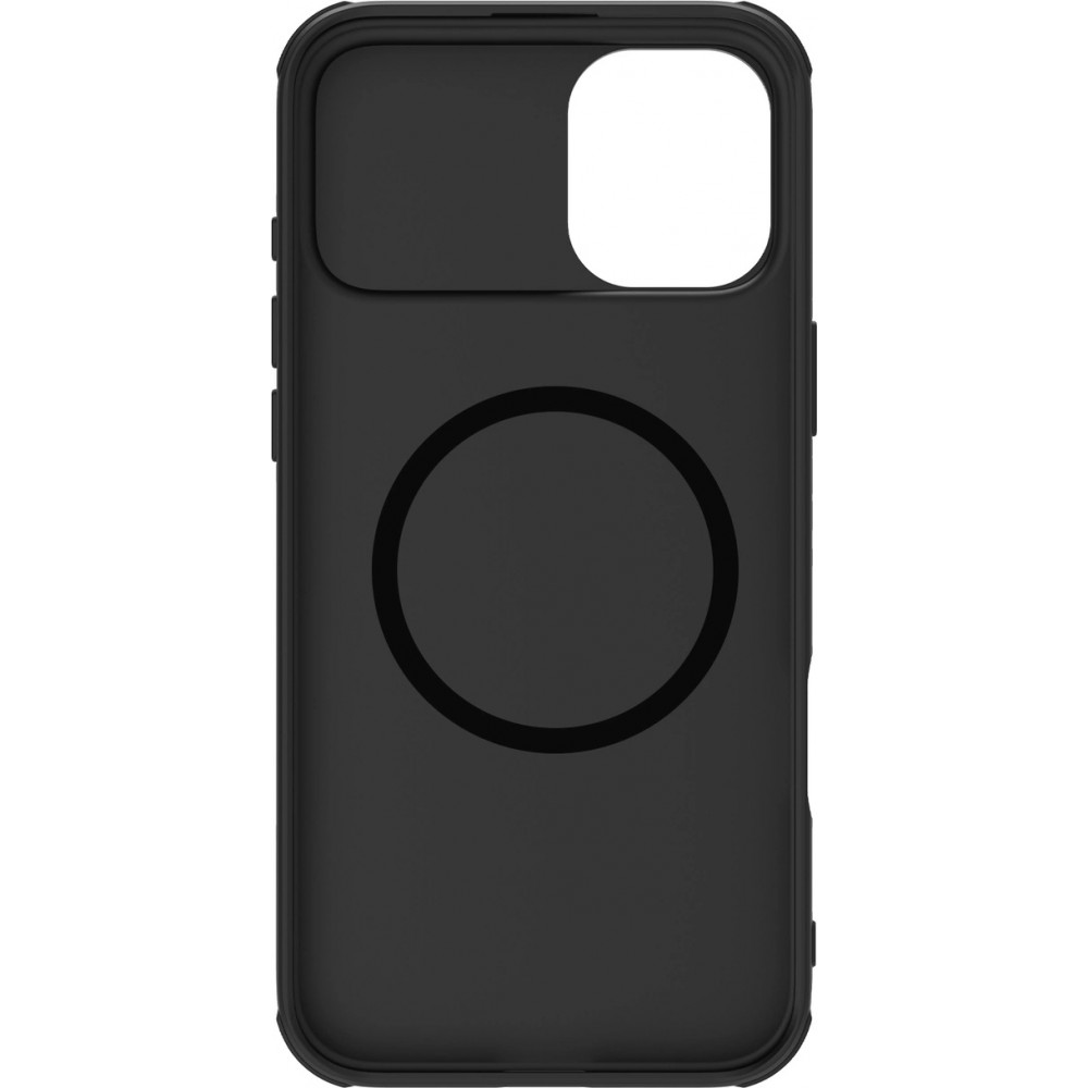 Coque iPhone 16 - Nillkin CamShield Pro Magnetic Case avec MagSafe - Noir