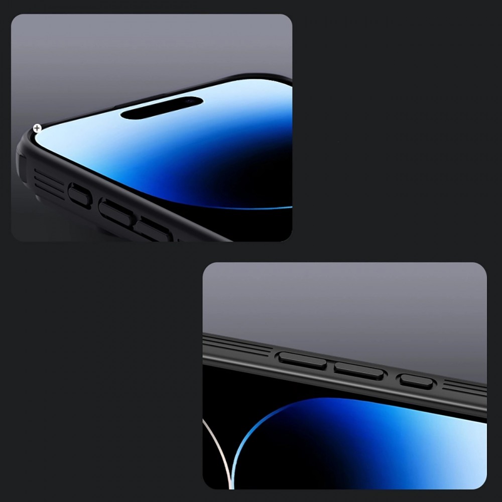 Coque iPhone 16 - Nillkin CamShield Pro Magnetic Case avec MagSafe - Noir
