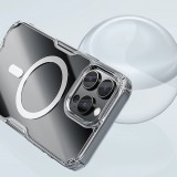 Coque iPhone 16 - Nillkin Magnetic Nature Pro avec MagSafe - Transparent