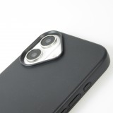 Coque iPhone 16 Plus - Bio Eco-Friendly nature avec cordon collier - Noir