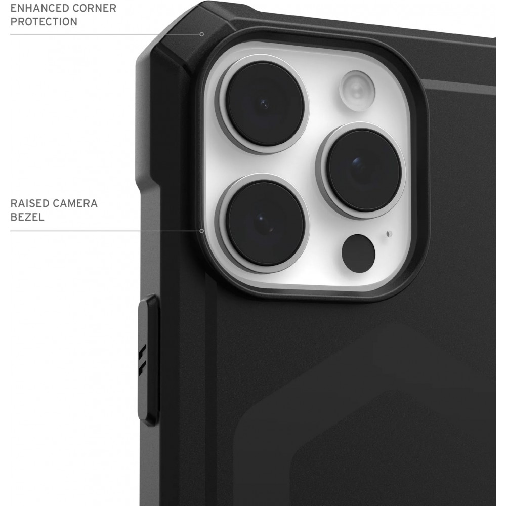 Coque iPhone 16 Pro Max - UAG Urban Armor Gear Essential Armor MagSafe - Noir