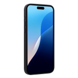 Coque iPhone 16 Plus - Qialino cuir véritable (compatible MagSafe) - Noir