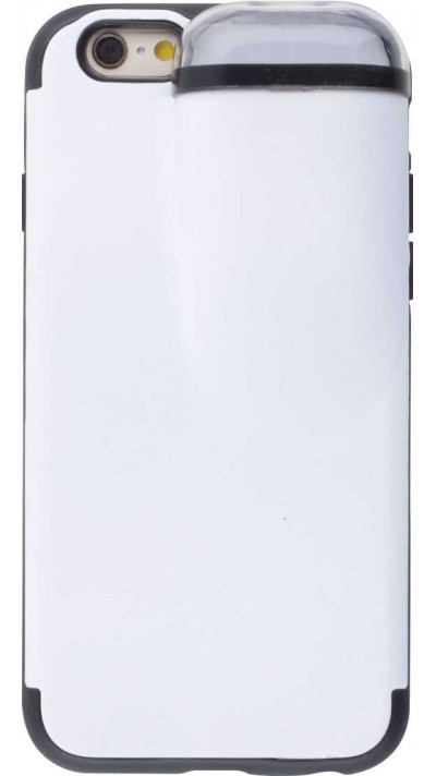 Coque iPhone 6 Plus / 6s Plus - 2-In-1 AirPods - Blanc