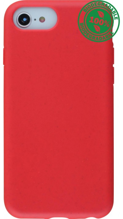Coque iPhone 7 / 8 / SE (2020, 2022) - Bio Eco-Friendly biodégradable écologique nature - Rouge