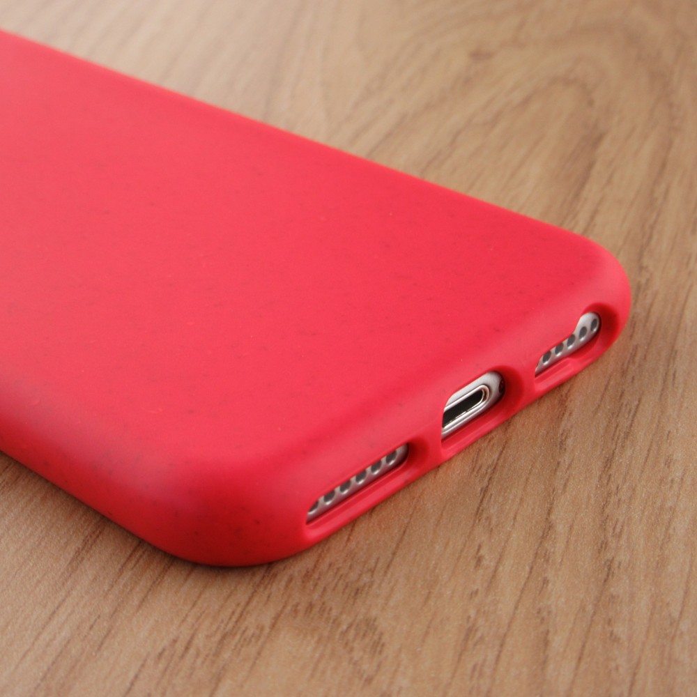 Coque iPhone 16e - Bio Eco-Friendly biodégradable écologique nature - Rouge