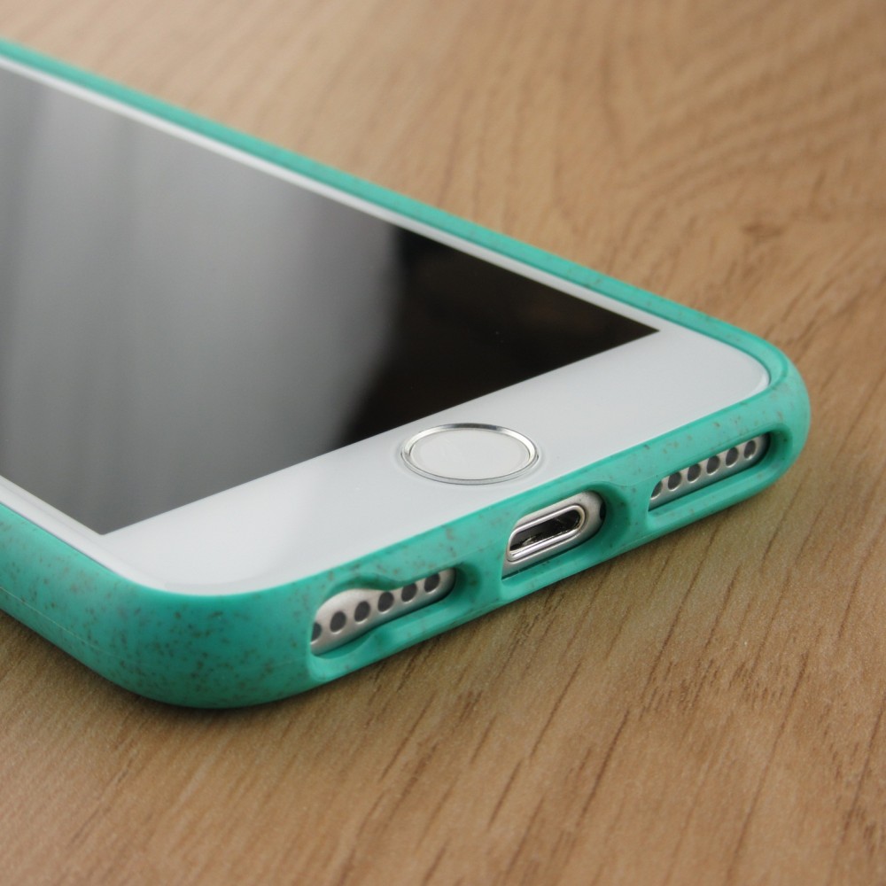 Coque iPhone 16e - Bio Eco-Friendly biodégradable écologique nature - Turquoise