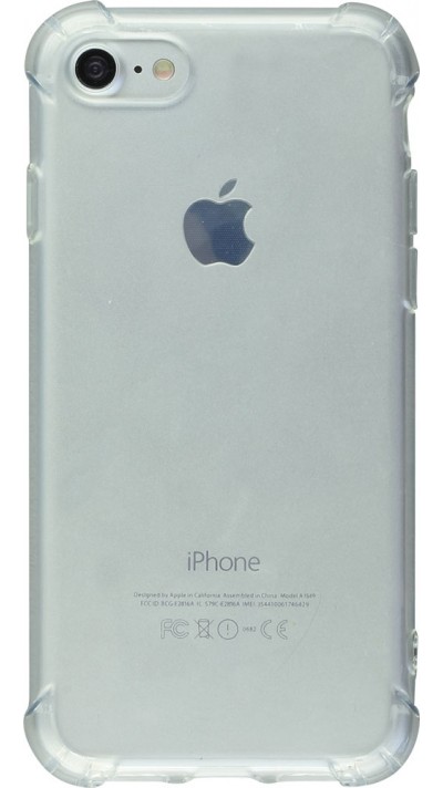 Coque iPhone 6/6s - Gel Transparent Silicone Bumper anti-choc avec protections pour coins