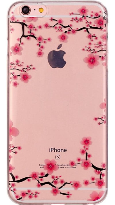 Coque iPhone 6 Plus / 6s Plus - Gel petites fleurs