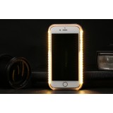 Coque iPhone 7 Plus / 8 Plus - Lumee Selphie LED - Blanc