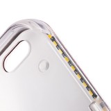 Coque iPhone 7 Plus / 8 Plus - Lumee Selphie LED - Blanc