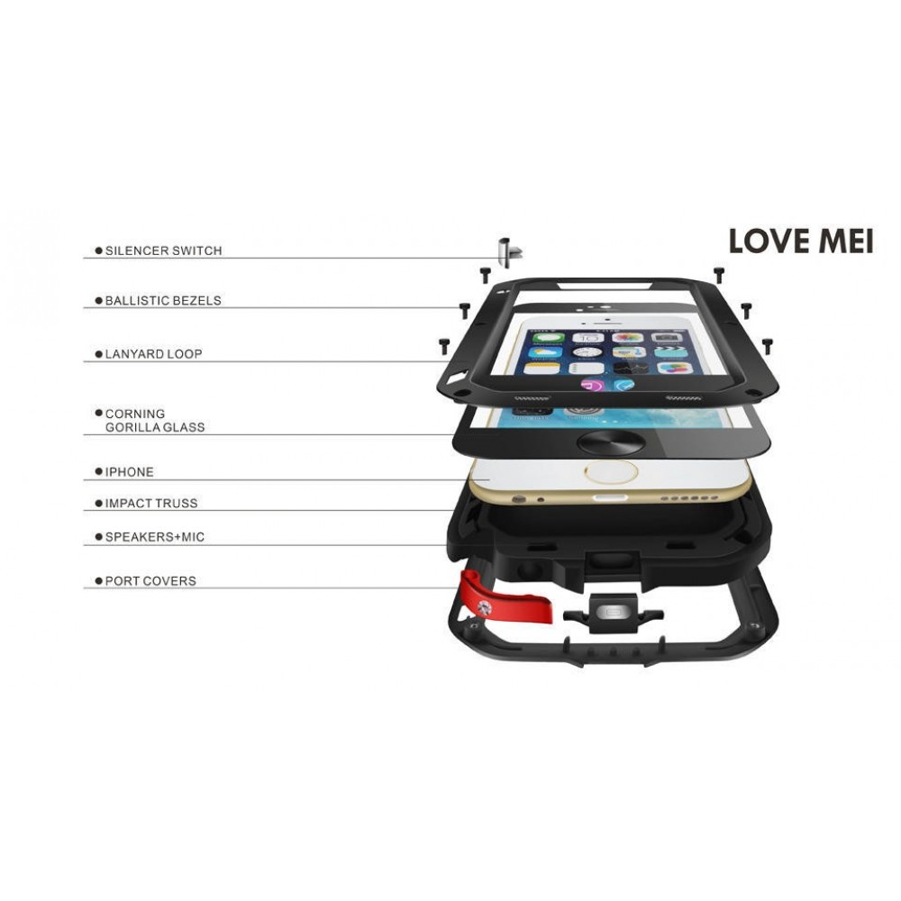 Coque iPhone 13 Pro - Love Mei Powerful