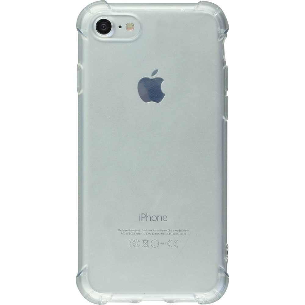 Coque iPhone 6 Plus / 6s Plus - Gel Transparent Silicone Bumper anti-choc avec protections pour coins