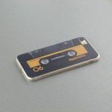 Hülle iPhone 7 / 8 / SE (2020, 2022) - Gummi vintage Kassette 90