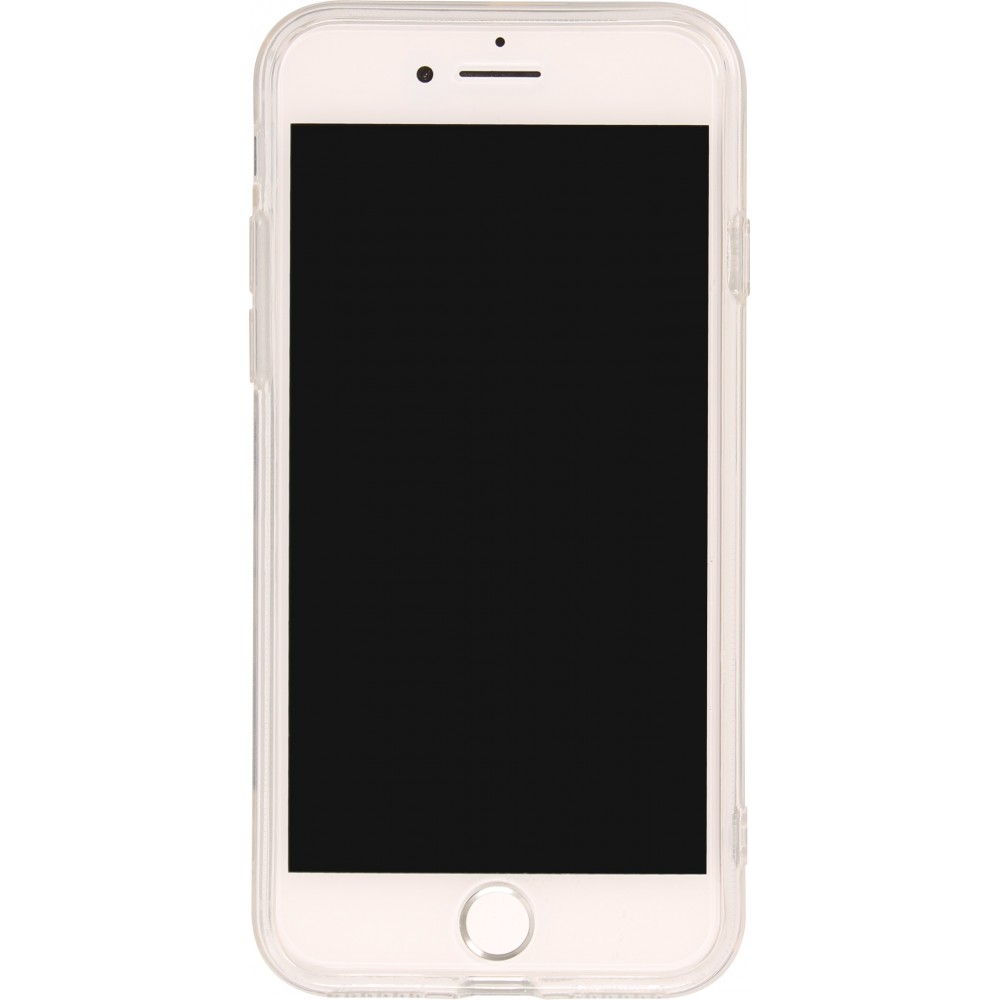 Coque iPhone 7 / 8 / SE (2020, 2022) - Gel silicone transparent petit chat trop mignon