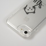 Coque iPhone 7 / 8 / SE (2020, 2022) - Gel silicone transparent petit chat trop mignon