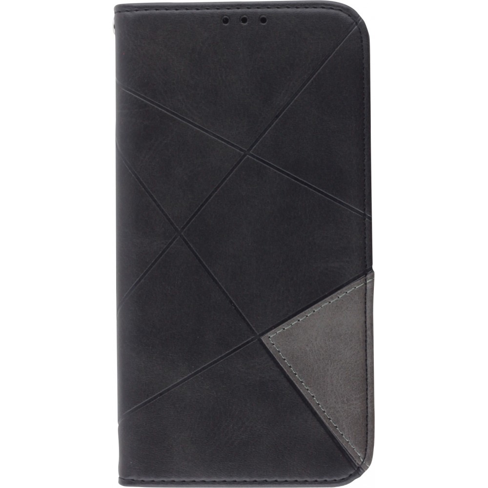 Coque iPhone 6/6s - Flip Géometrique - Noir