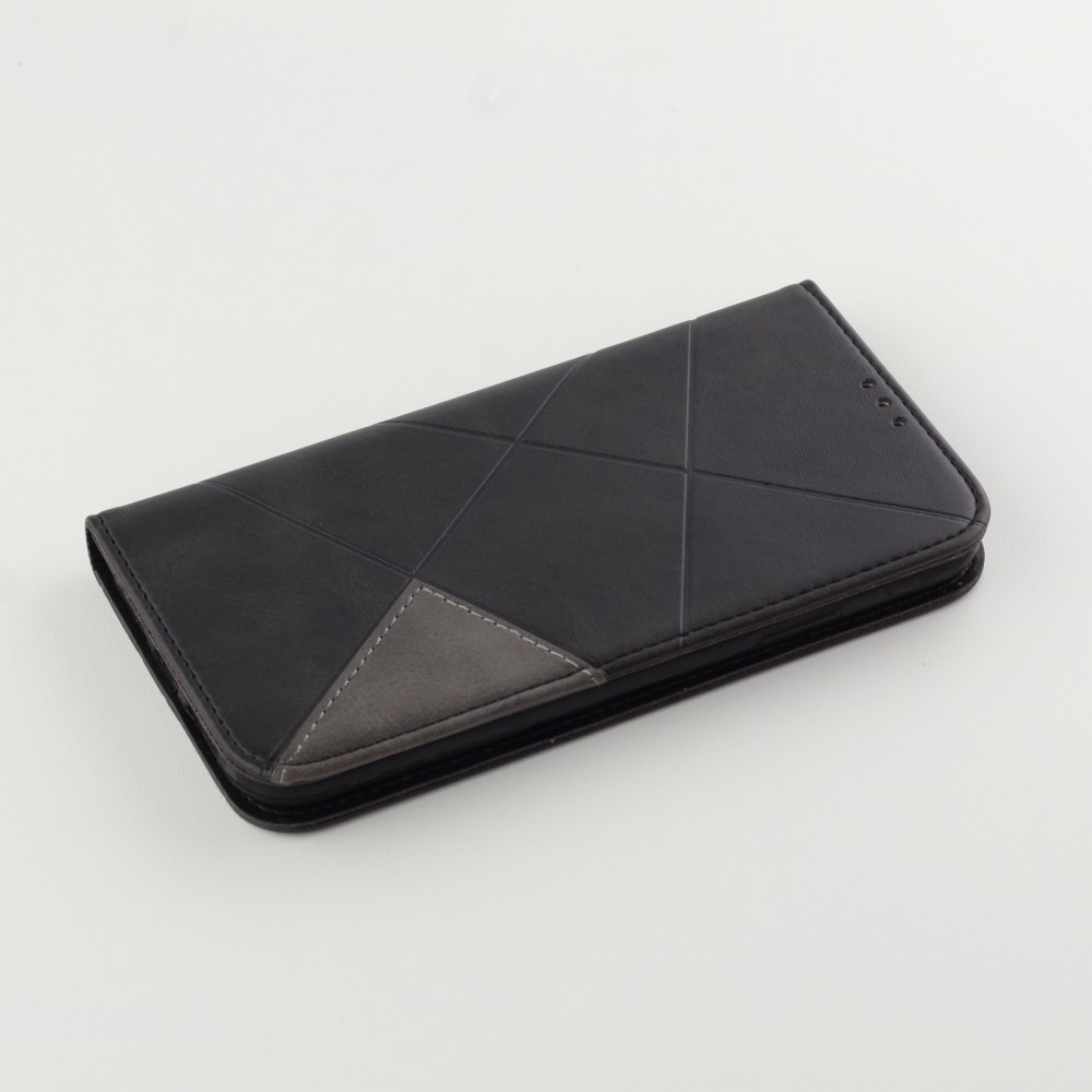 Coque iPhone 6/6s - Flip Géometrique - Noir