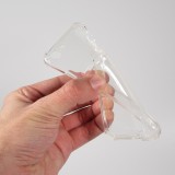 Coque iPhone 7 / 8 / SE (2020, 2022) - Gel Bumper Porte-carte - Transparent