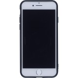 Coque iPhone 7 / 8 / SE (2020, 2022) - Silicone Mat Coeur - Noir