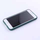 Coque iPhone 7 / 8 / SE (2020, 2022) - Silicone Mat Coeur - Vert foncé