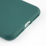 Coque iPhone 7 / 8 / SE (2020, 2022) - Silicone Mat Coeur - Vert foncé