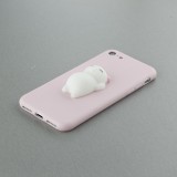 Coque iPhone 7 / 8 / SE (2020, 2022) - Squishy Cat - Rose