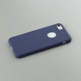 Hülle iPhone 7 / 8 / SE (2020, 2022) - Silicone Mat dunkelblau
