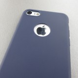 Coque iPhone 7 / 8 / SE (2020, 2022) - Silicone Mat - Bleu foncé