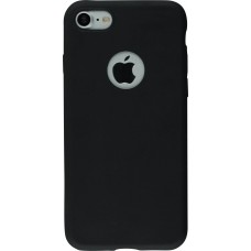 Coque iPhone 7 / 8 / SE (2020, 2022) - Silicone Mat - Noir