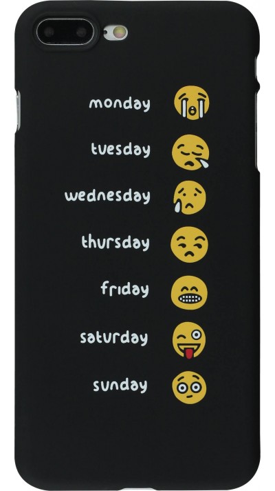 Hülle iPhone 7 Plus / 8 Plus - Emoji Week
