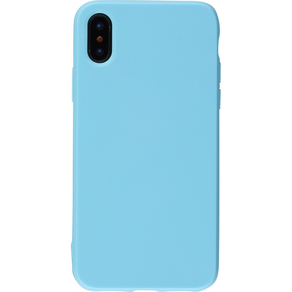 Coque iPhone 6/6s - Gel - Bleu clair