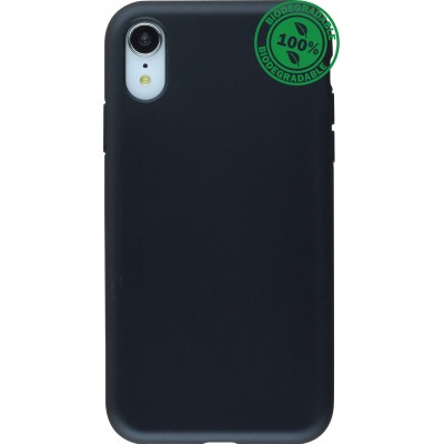 Coque iPhone XR - Bio Eco-Friendly biodégradable écologique nature - Noir