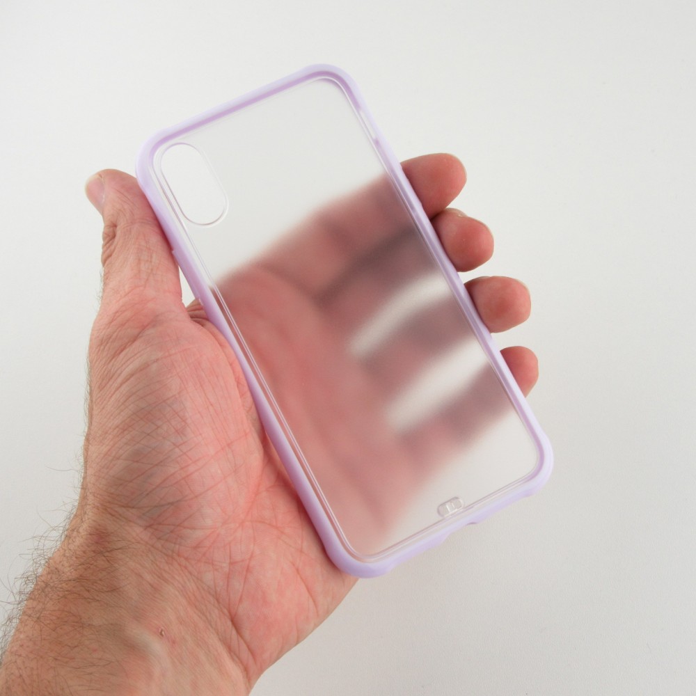 Hülle iPhone XR - Bumper Blur - Violett