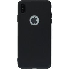 Coque iPhone XR - Silicone Mat - Noir