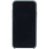 Hülle iPhone XR - Soft Touch - Grün grau