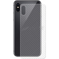 Autocollant arrière carbon transparent - iPhone 7 / 8 / SE (2020)