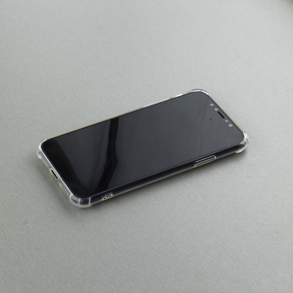 Hülle iPhone XR - Gummi Transparent Gel Bumper mit extra Schutz für Ecken Antischock