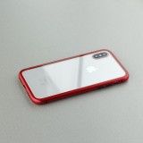 Hülle iPhone X / Xs - Magnetic Case - Rot