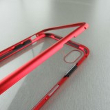 Hülle iPhone X / Xs - Magnetic Case - Rot