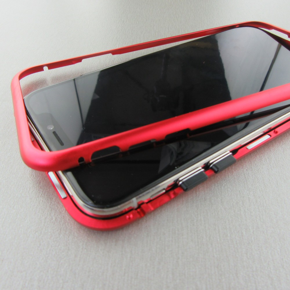 Hülle iPhone X / Xs - Magnetic Case - Rot