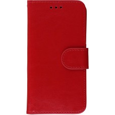 Coque iPhone X / Xs - Premium Flip - Rouge